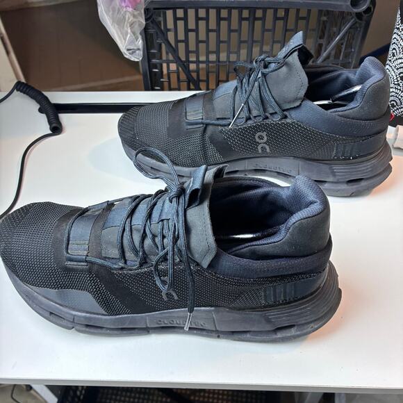 On Running Cloudnova Form 2 Men's 10 All Black Comfort Walking Sport Gym Active - Picture 10 of 16